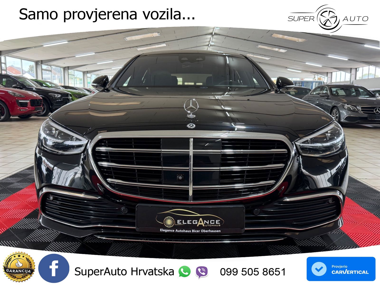 Mercedes S 580 V8 (503 KS) EQ Boost 4MATIC 9G-TRONIC ZRAČNI+ACC+GR SJED+360+PANO