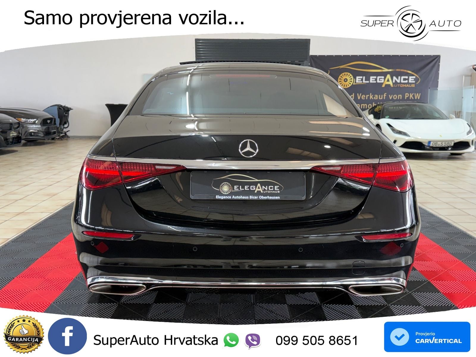 Mercedes S 580 V8 (503 KS) EQ Boost 4MATIC 9G-TRONIC ZRAČNI+ACC+GR SJED+360+PANO