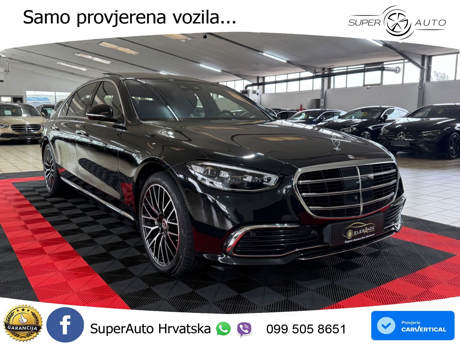 Mercedes S 580 V8 (503 KS) EQ Boost 4MATIC 9G-TRONIC ZRAČNI+ACC+GR SJED+360+PANO