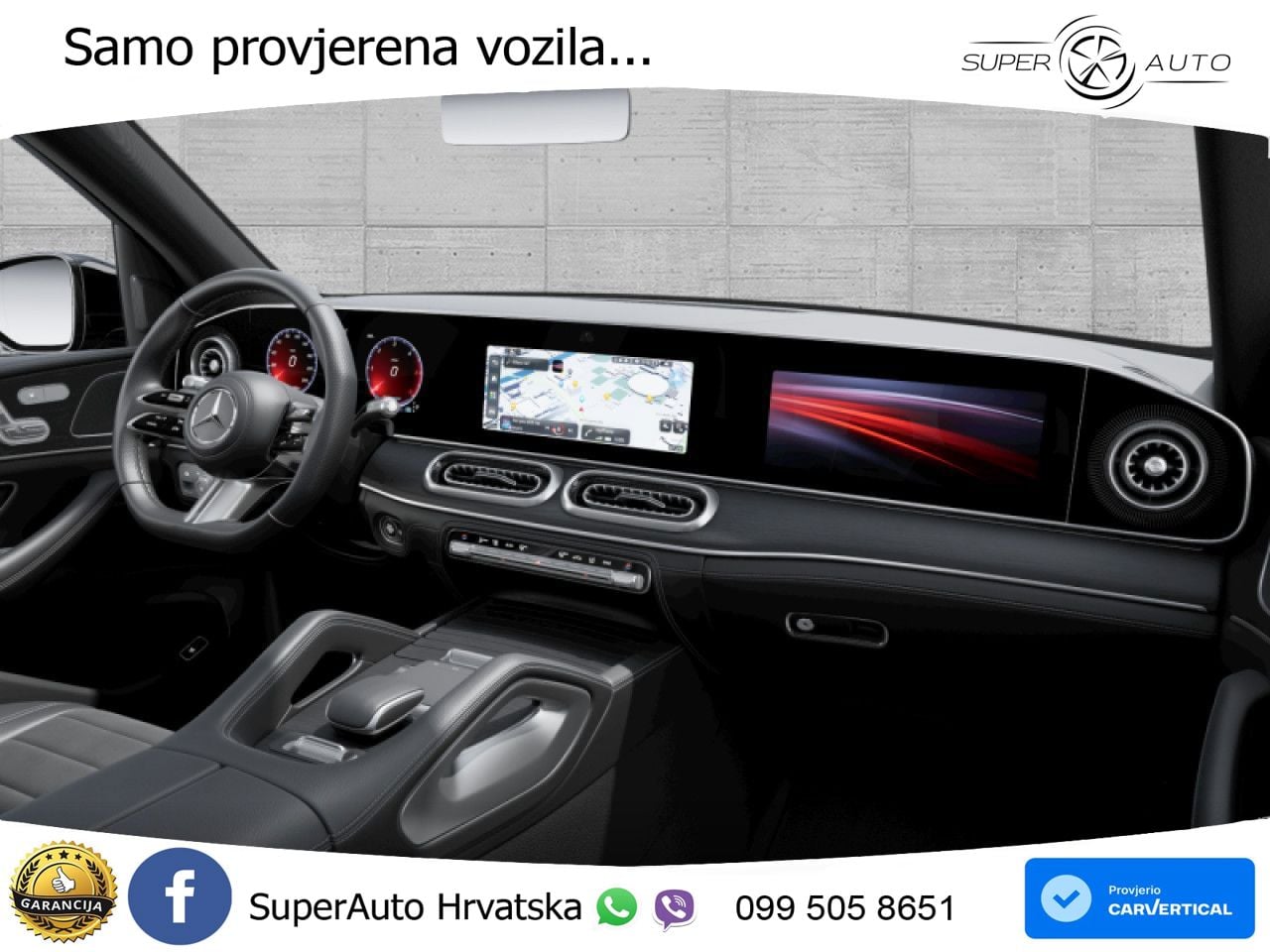 Mercedes GLE 450d (367 KS) EQ Boost 4MATIC 9G-TRONIC ZRAČNI+ACC+GR SJED+KAM+PANO