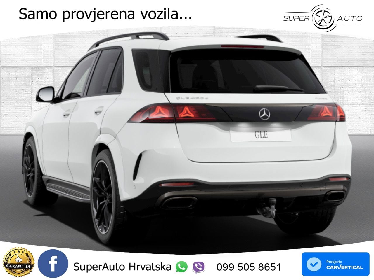Mercedes GLE 450d (367 KS) EQ Boost 4MATIC 9G-TRONIC ZRAČNI+ACC+GR SJED+KAM+PANO