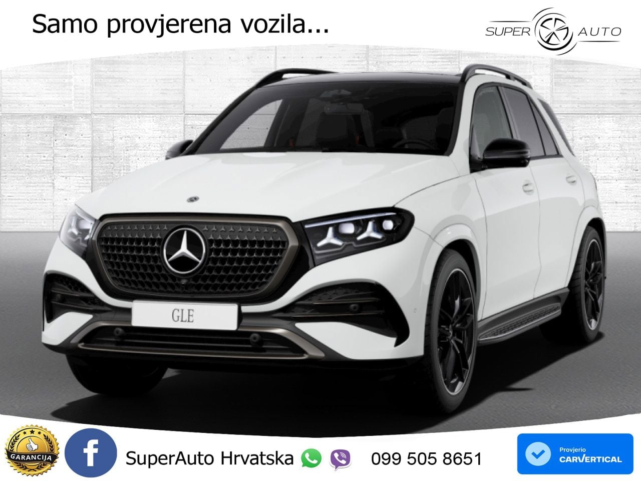 Mercedes GLE 450d (367 KS) EQ Boost 4MATIC 9G-TRONIC ZRAČNI+ACC+GR SJED+KAM+PANO