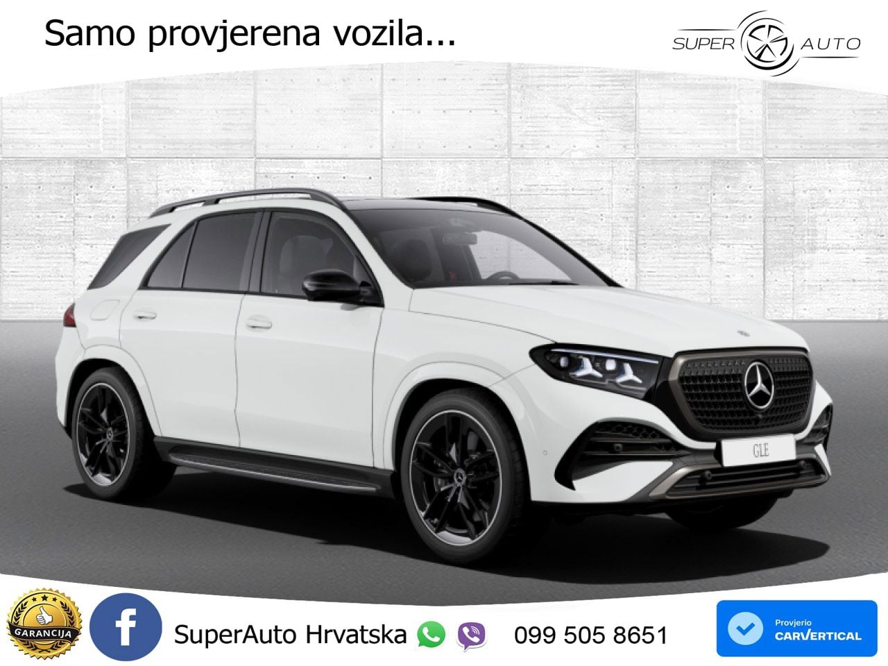 Mercedes GLE 450d (367 KS) EQ Boost 4MATIC 9G-TRONIC ZRAČNI+ACC+GR SJED+KAM+PANO