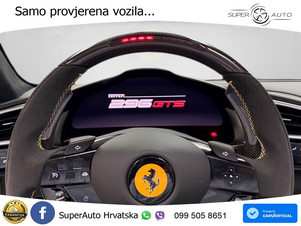 Ferrari 296 GTS 3.0 V6 (830 KS) F1 DCT