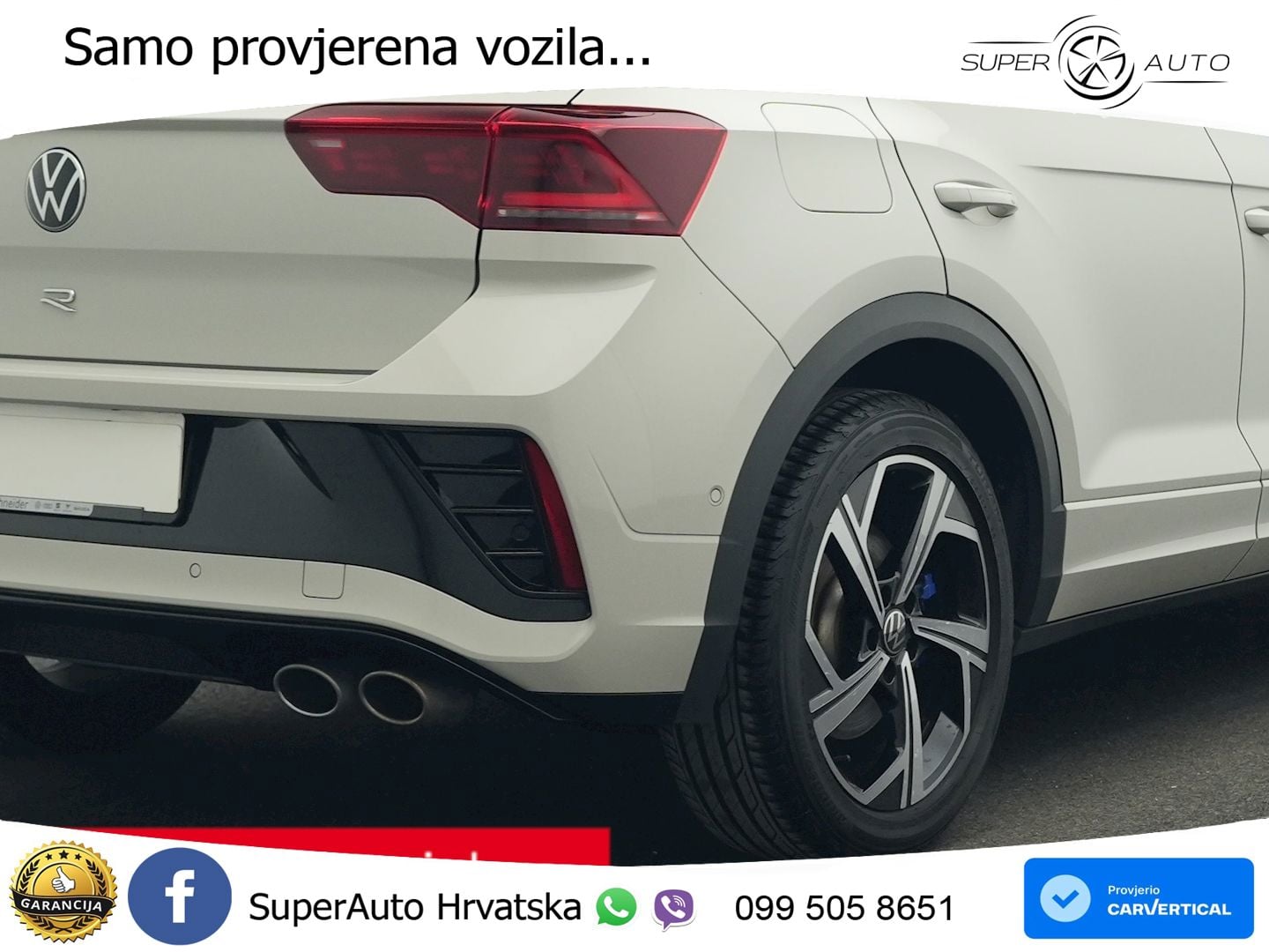 Volkswagen T-Roc I R 2.0 TSI (300 KS) OPF 4M DSG LED+GR SJED+ACC
