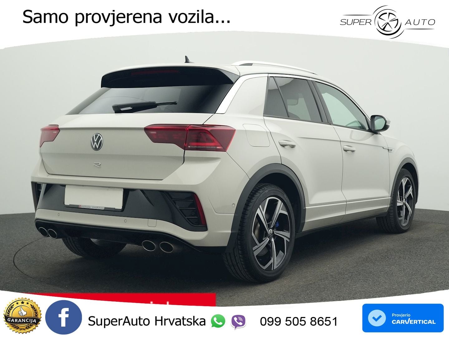 Volkswagen T-Roc I R 2.0 TSI (300 KS) OPF 4M DSG LED+GR SJED+ACC