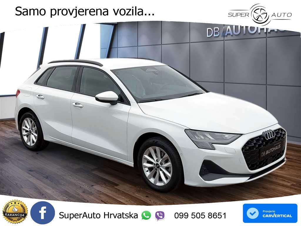 Audi A3 30 TDI (116 KS) LED+GR SJED+ACC