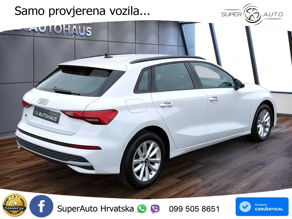 Audi A3 30 TDI (116 KS) LED+GR SJED+ACC