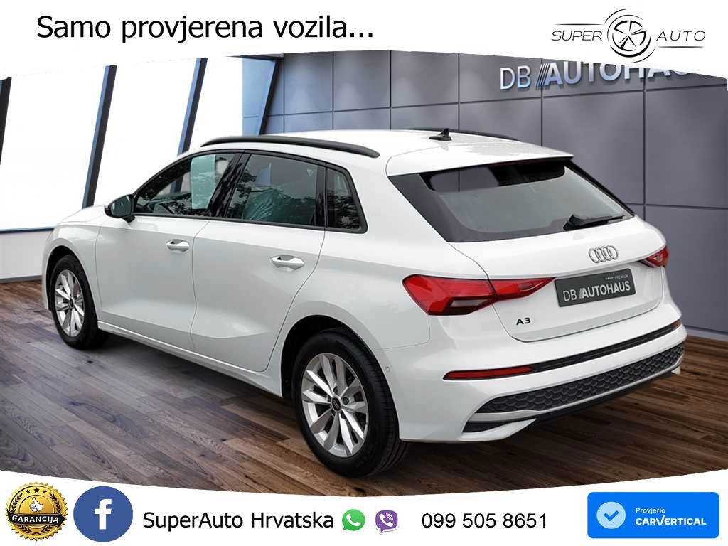 Audi A3 30 TDI (116 KS) LED+GR SJED+ACC