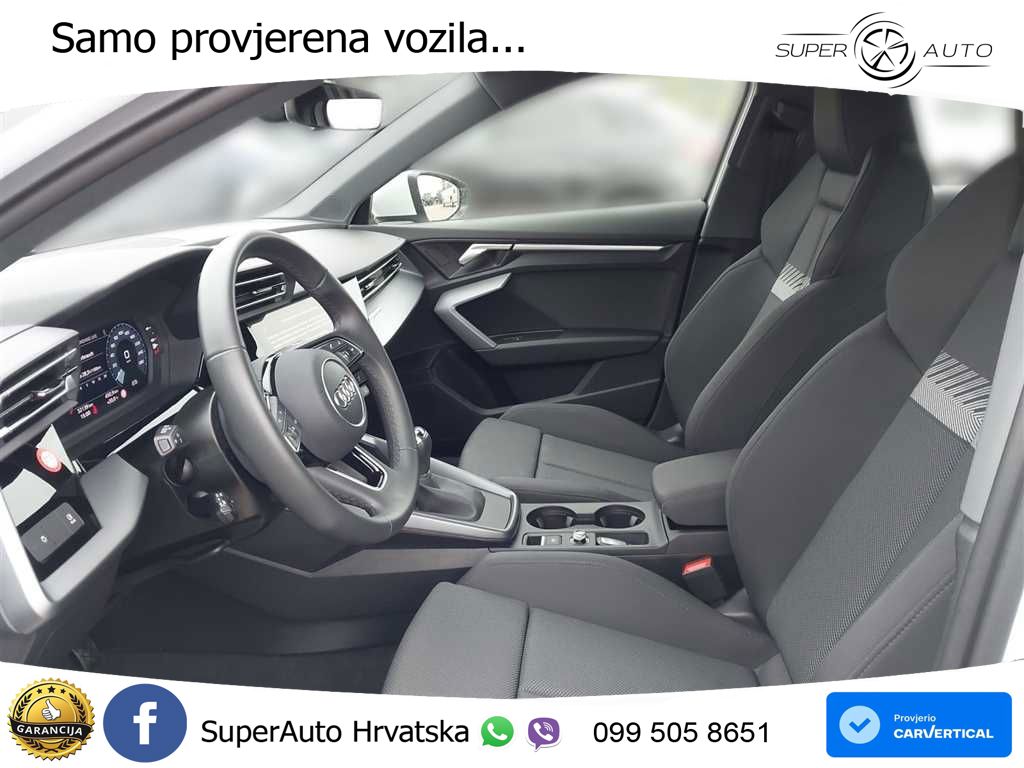Audi A3 30 TDI (116 KS) LED+GR SJED+ACC