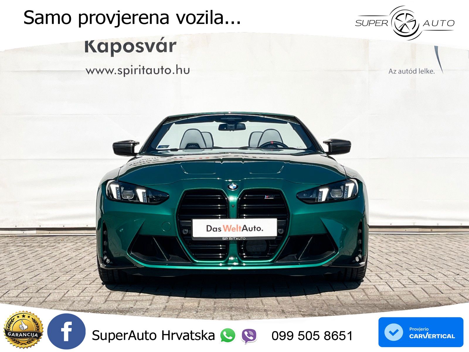 BMW M4 Convertible Competition 3.0 (530 KS) xDrive Steptronic LED+GR SJED+ACC