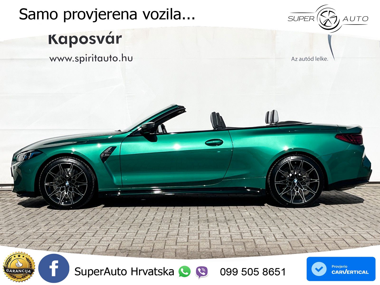 BMW M4 Convertible Competition 3.0 (530 KS) xDrive Steptronic LED+GR SJED+ACC