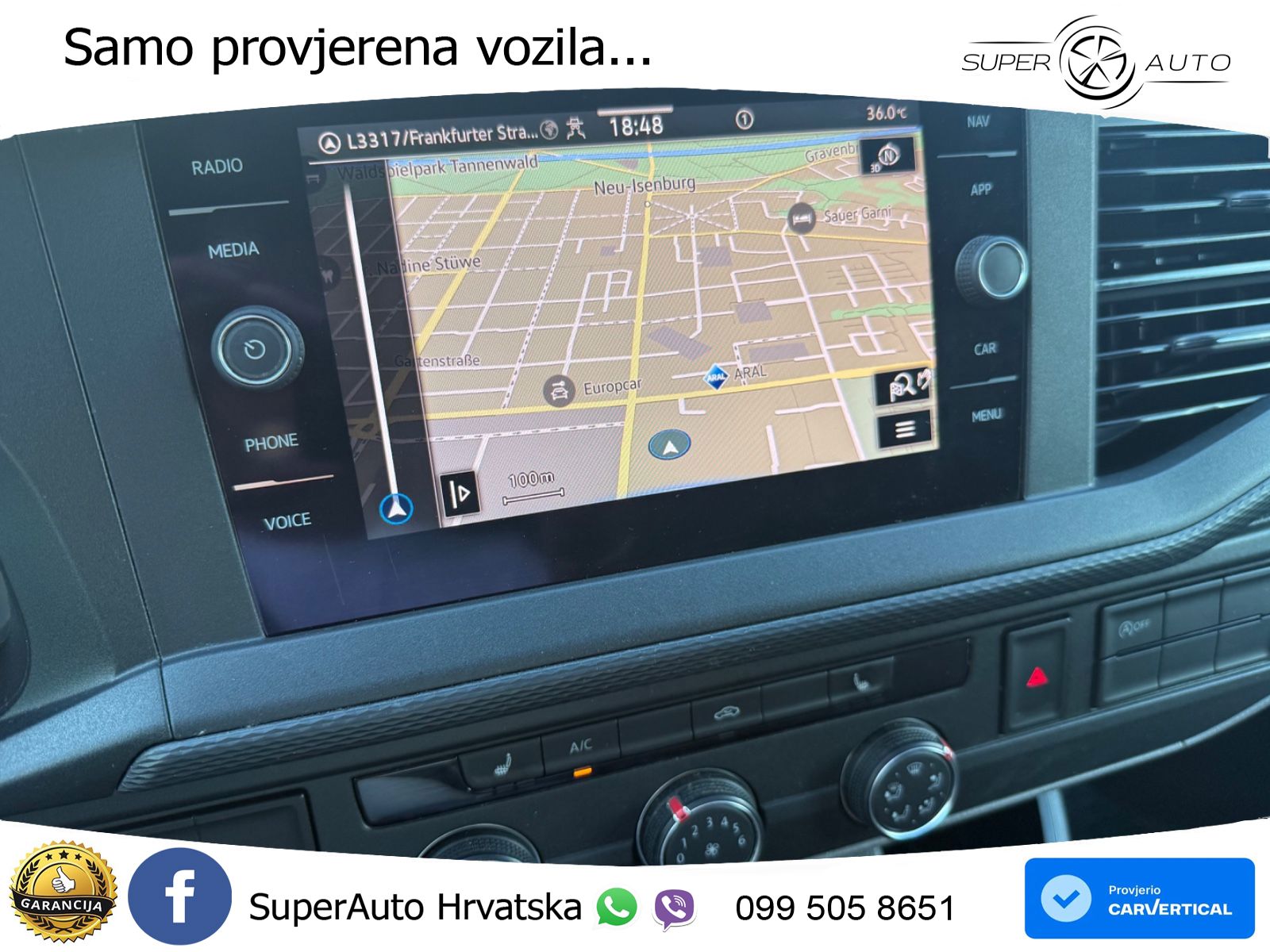 Volkswagen T6.1 Transporter Kasten *1.Hd/KLIMA/NAVI/PDC* 110 KS
