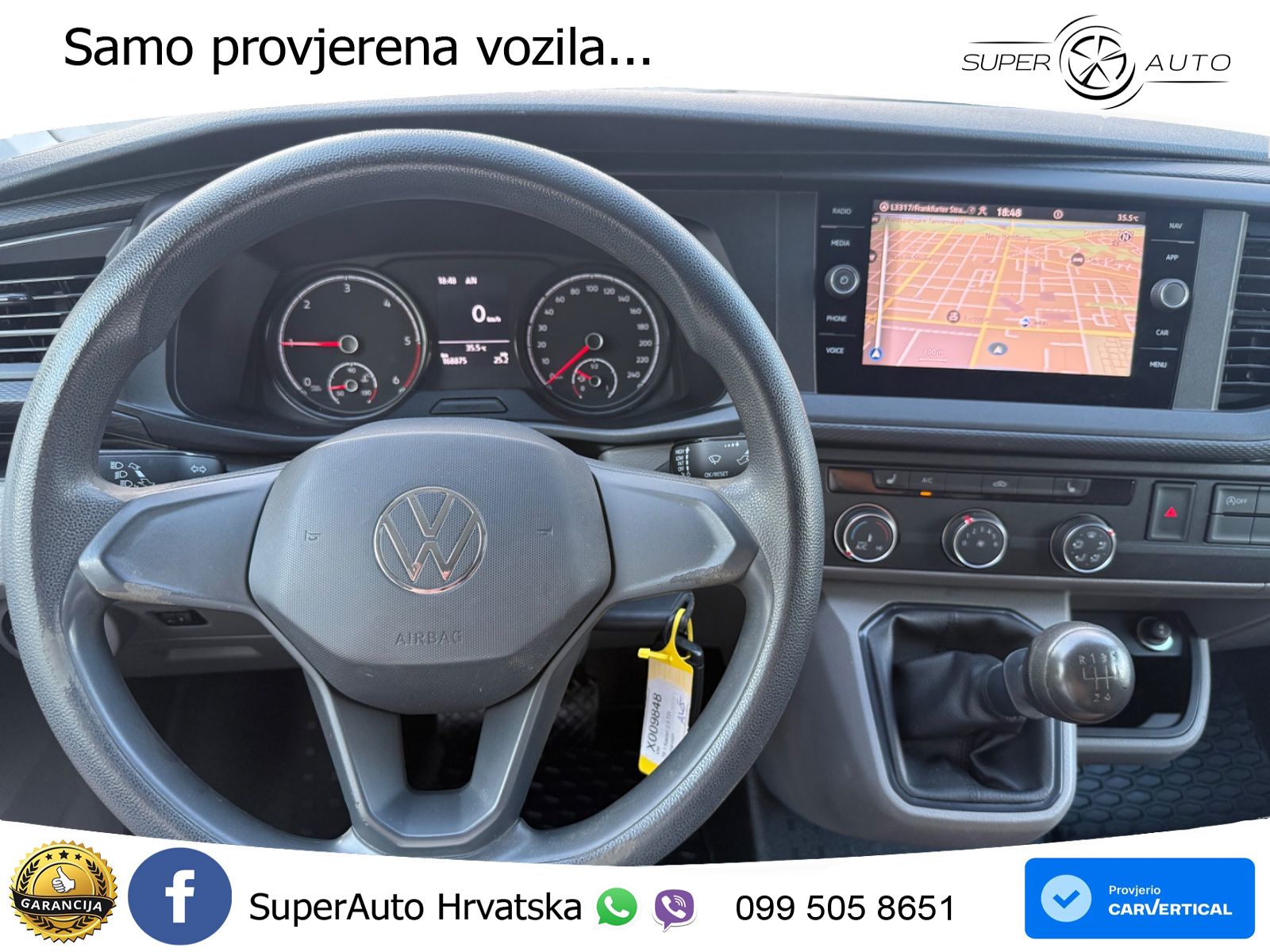 Volkswagen T6.1 Transporter Kasten *1.Hd/KLIMA/NAVI/PDC* 110 KS
