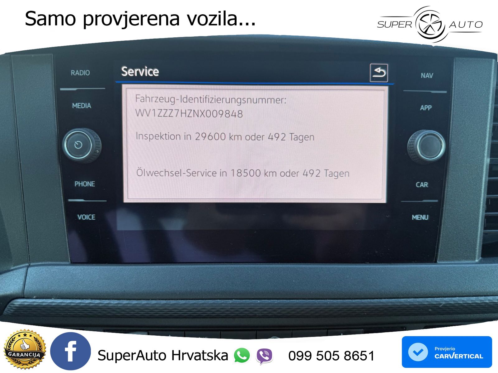 Volkswagen T6.1 Transporter Kasten *1.Hd/KLIMA/NAVI/PDC* 110 KS