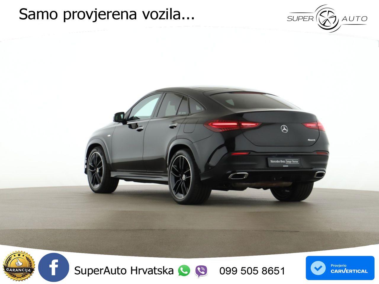 Mercedes GLE Coupe 400e (381 KS) 4MATIC 9G-TRONIC AMG ZRAČNI+ACC+GR SJED+360+PANO