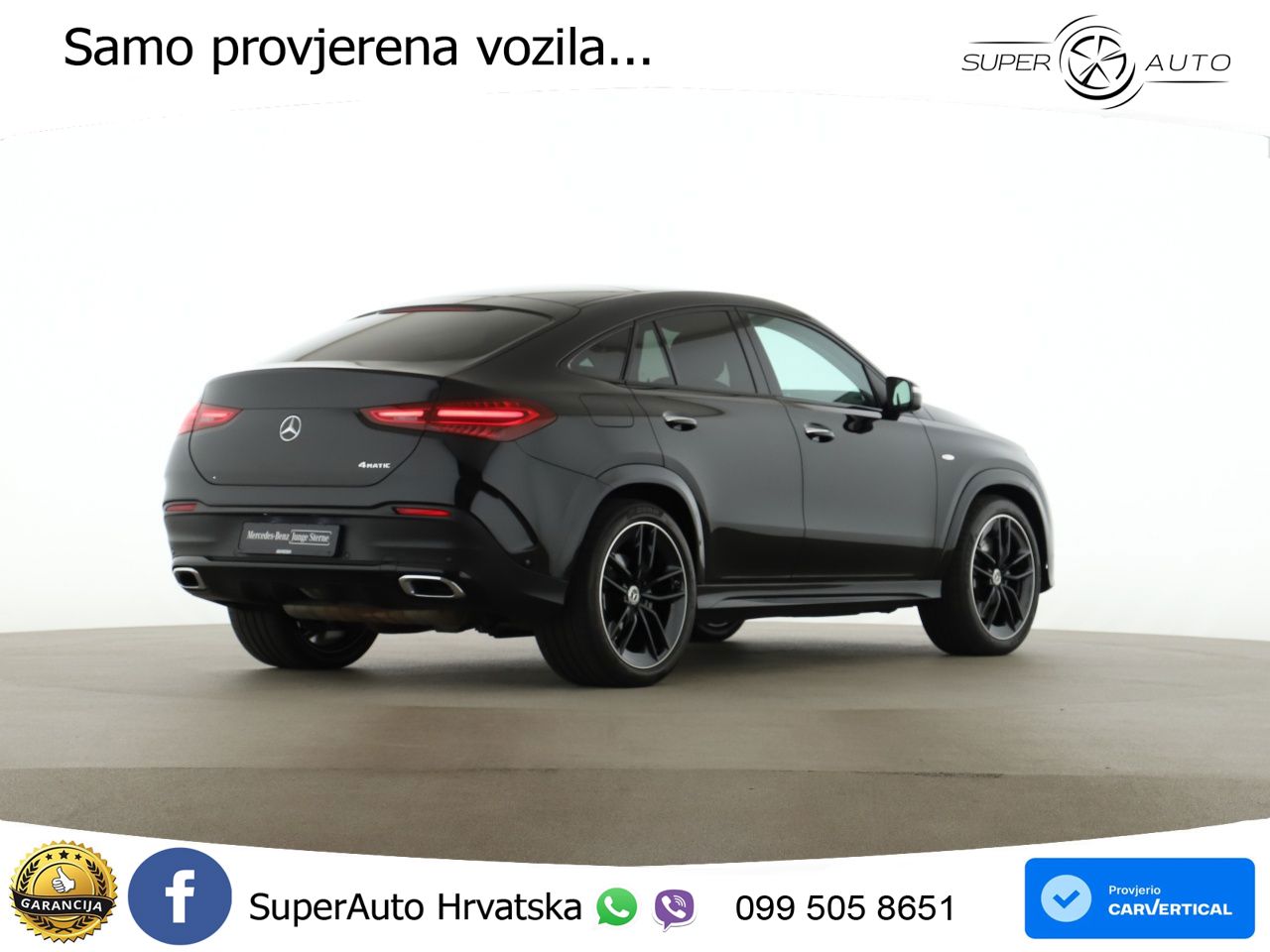 Mercedes GLE Coupe 400e (381 KS) 4MATIC 9G-TRONIC AMG ZRAČNI+ACC+GR SJED+360+PANO