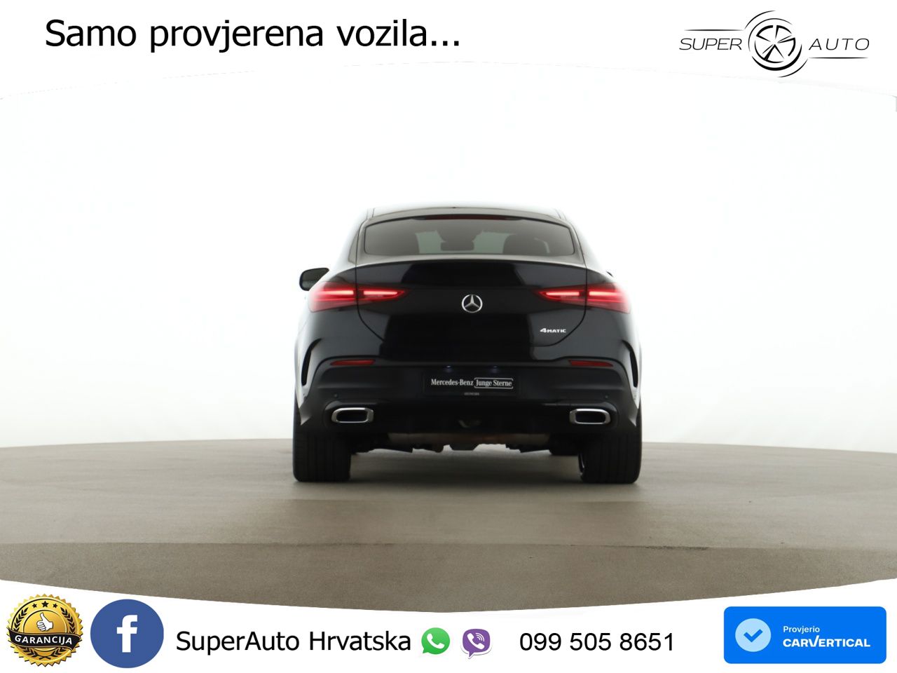 Mercedes GLE Coupe 400e (381 KS) 4MATIC 9G-TRONIC AMG ZRAČNI+ACC+GR SJED+360+PANO