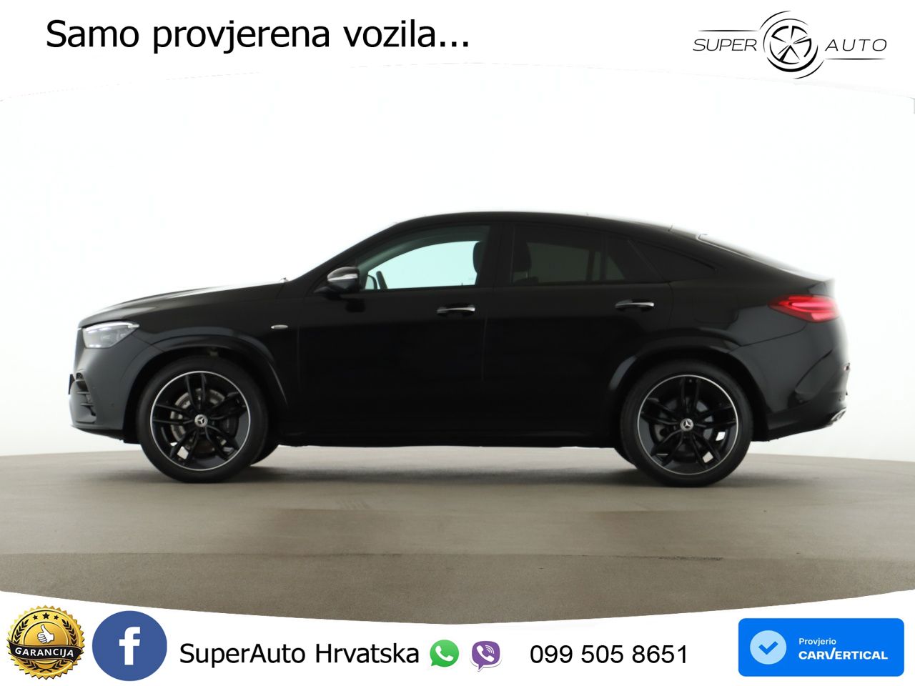 Mercedes GLE Coupe 400e (381 KS) 4MATIC 9G-TRONIC AMG ZRAČNI+ACC+GR SJED+360+PANO