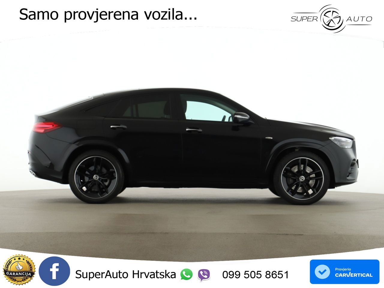 Mercedes GLE Coupe 400e (381 KS) 4MATIC 9G-TRONIC AMG ZRAČNI+ACC+GR SJED+360+PANO