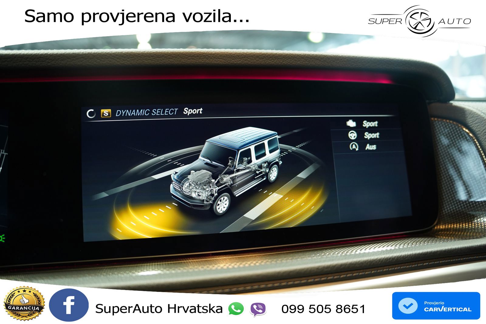 Mercedes G 500 Long V8 (422 KS) 4MATIC 9G-TRONIC AMG