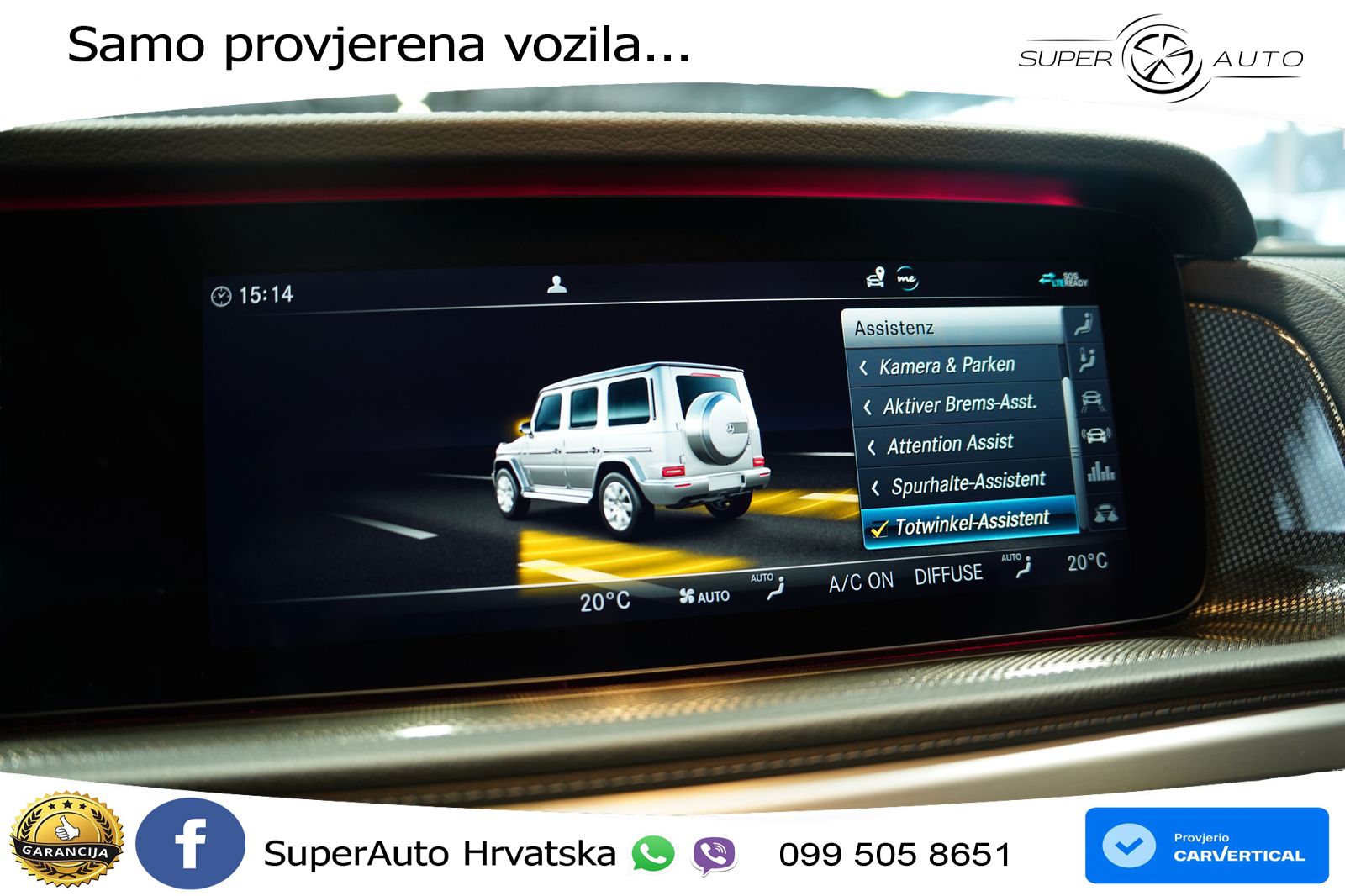 Mercedes G 500 Long V8 (422 KS) 4MATIC 9G-TRONIC AMG
