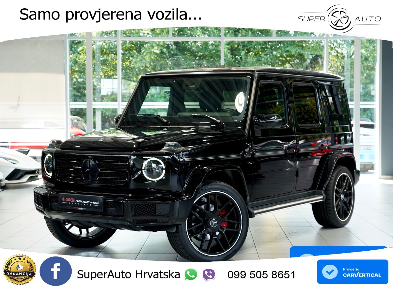 Mercedes G 500 Long V8 (422 KS) 4MATIC 9G-TRONIC AMG