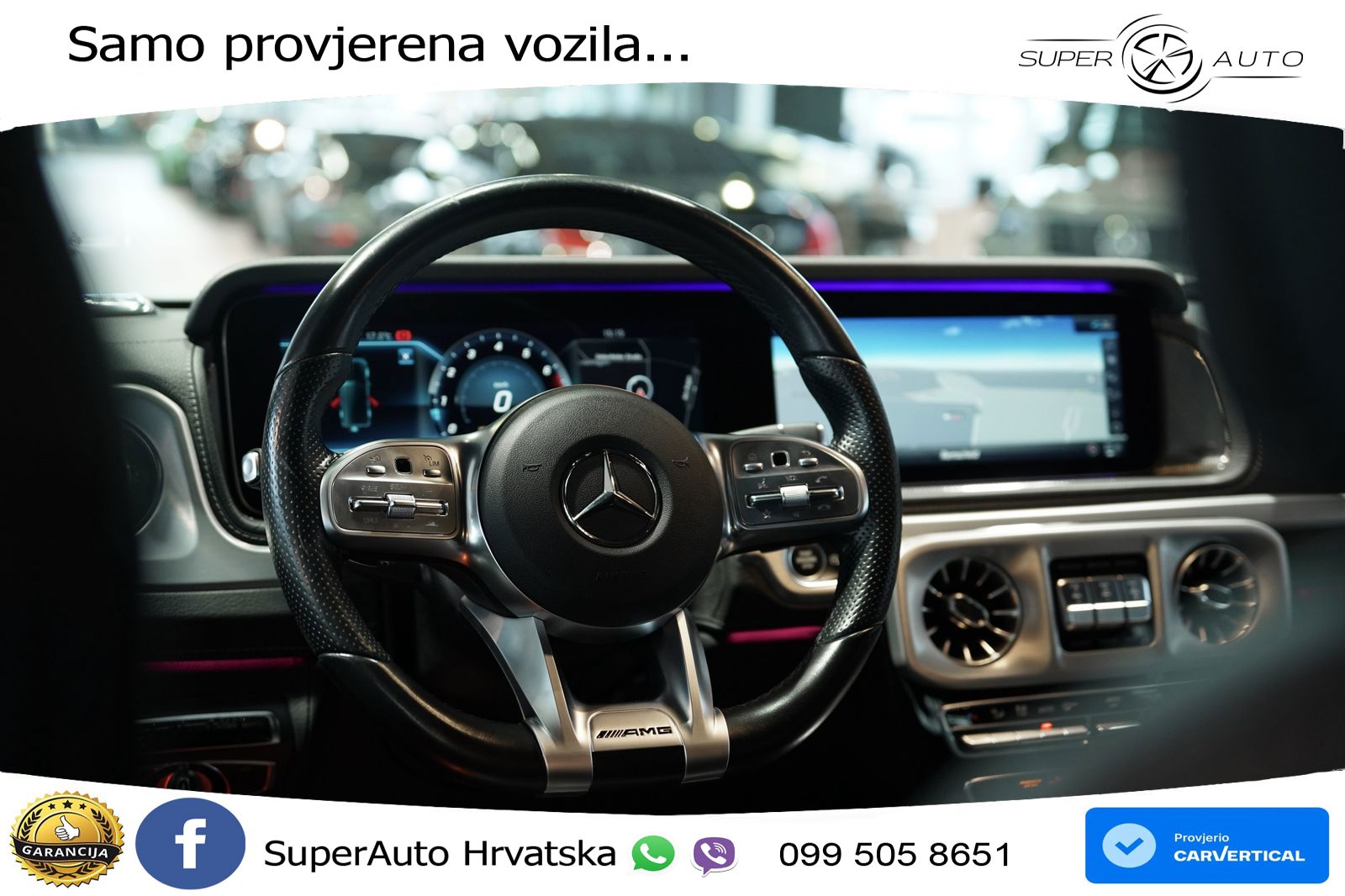 Mercedes G 500 Long V8 (422 KS) 4MATIC 9G-TRONIC AMG