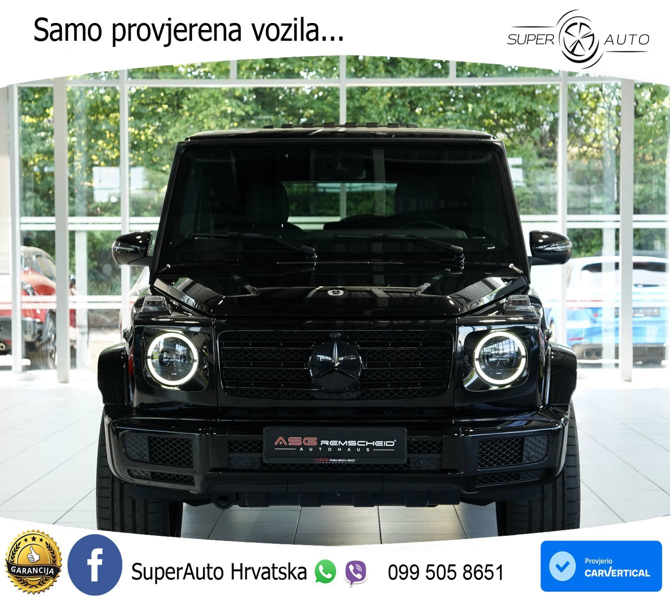 Mercedes G 500 Long V8 (422 KS) 4MATIC 9G-TRONIC AMG