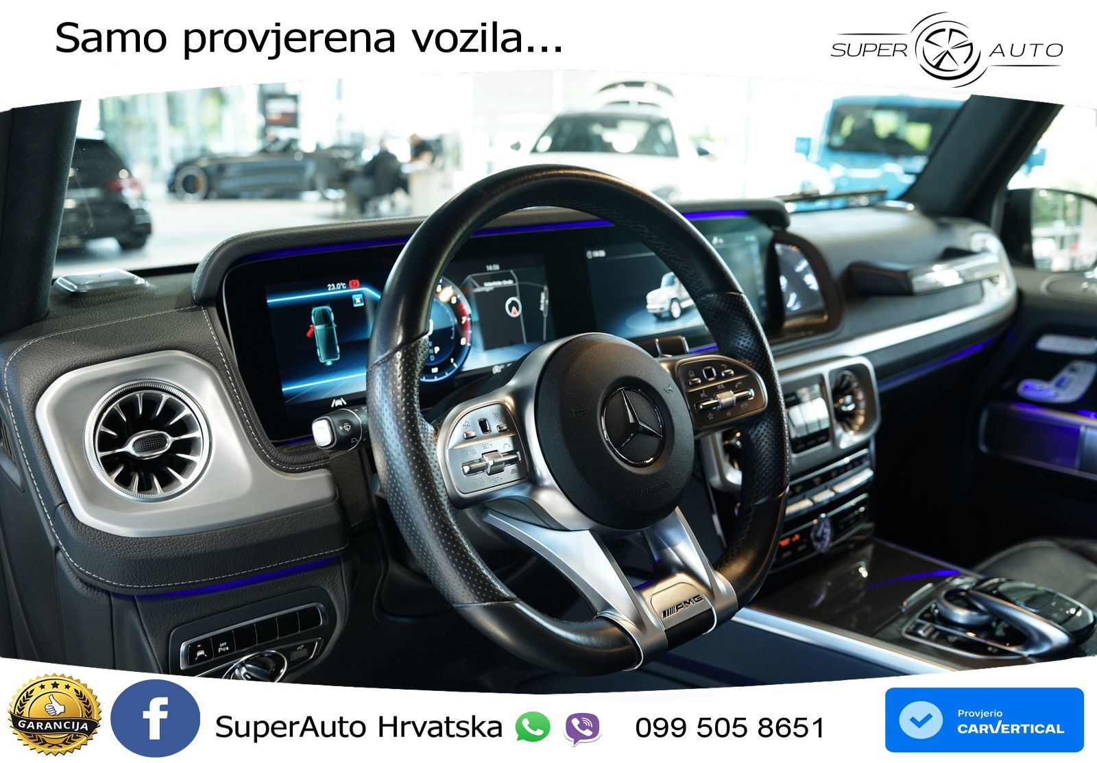 Mercedes G 500 Long V8 (422 KS) 4MATIC 9G-TRONIC AMG