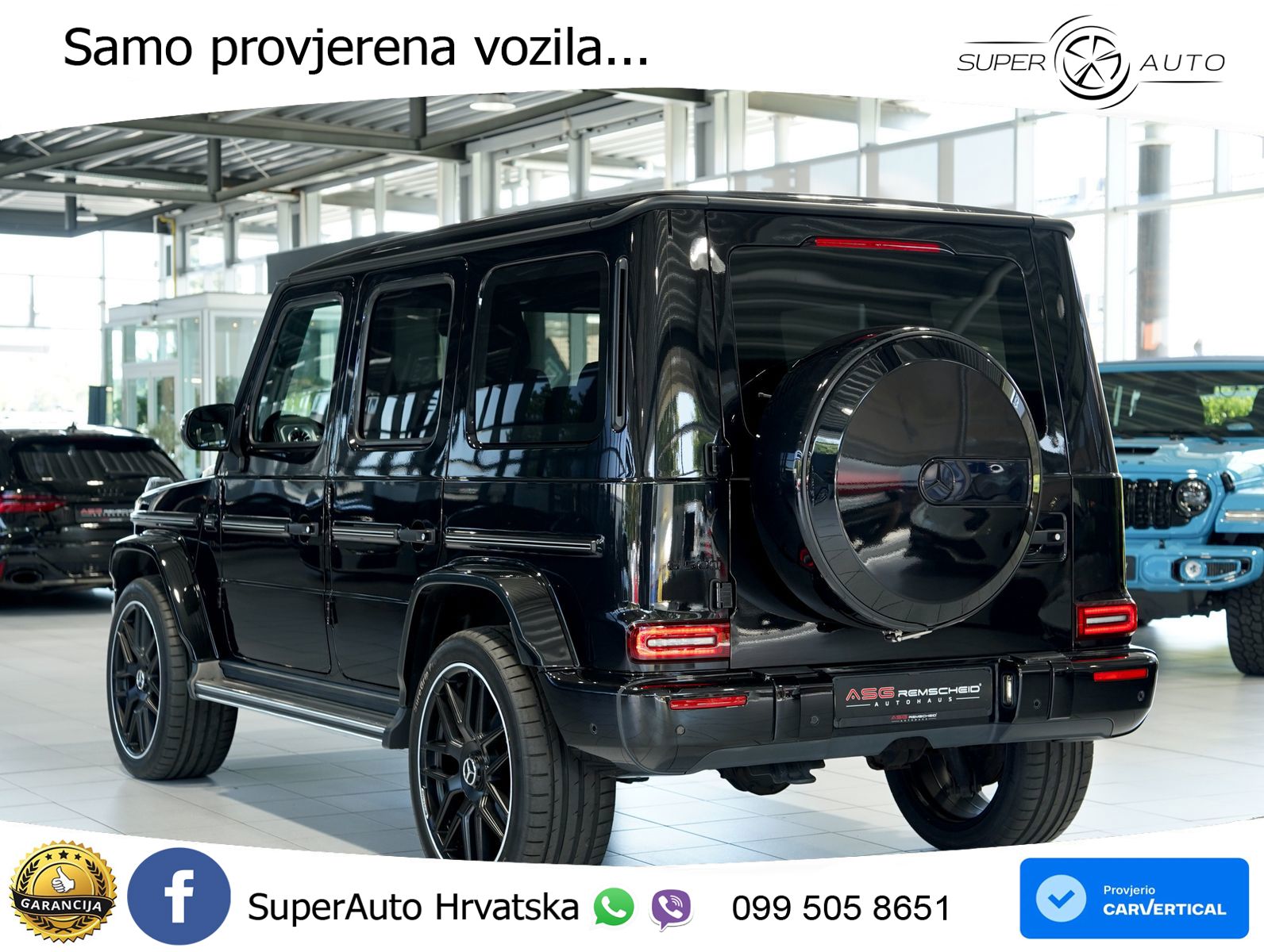 Mercedes G 500 Long V8 (422 KS) 4MATIC 9G-TRONIC AMG