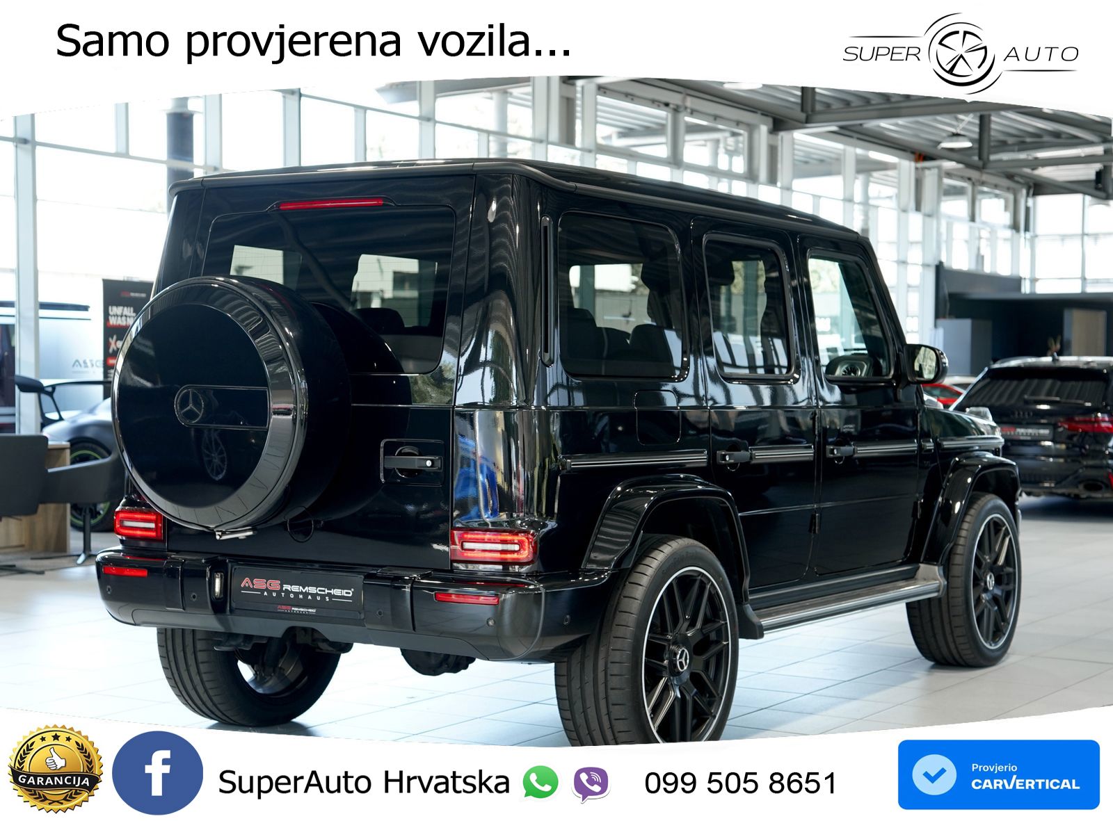 Mercedes G 500 Long V8 (422 KS) 4MATIC 9G-TRONIC AMG