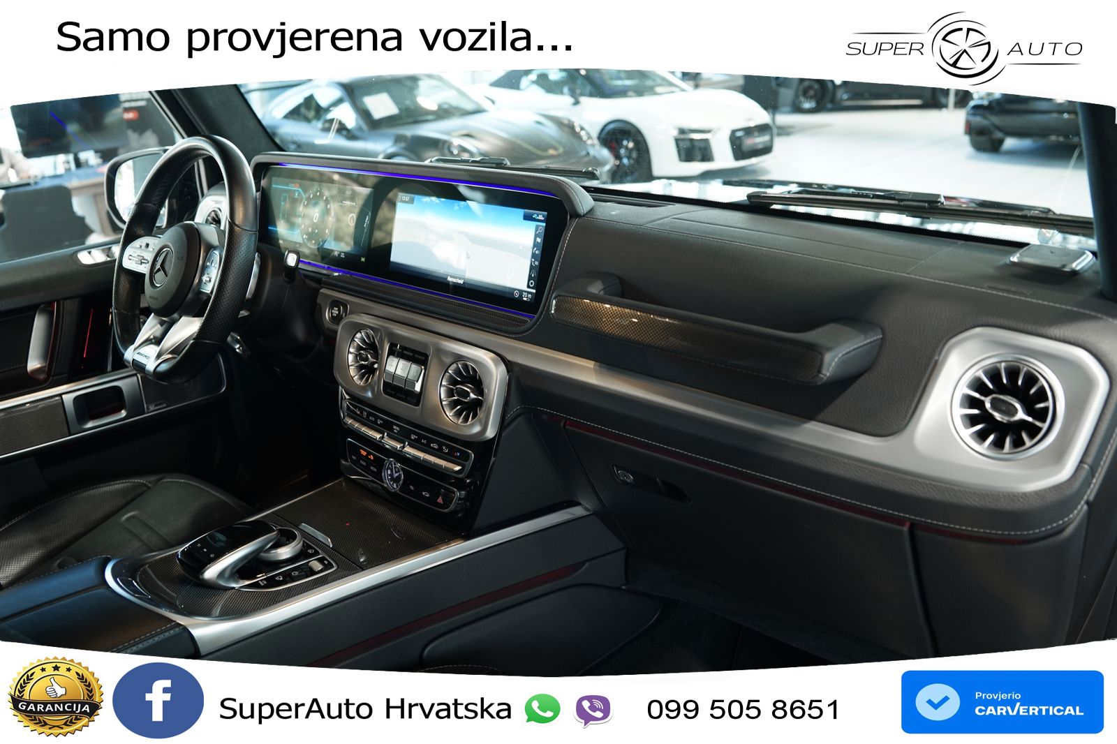 Mercedes G 500 Long V8 (422 KS) 4MATIC 9G-TRONIC AMG