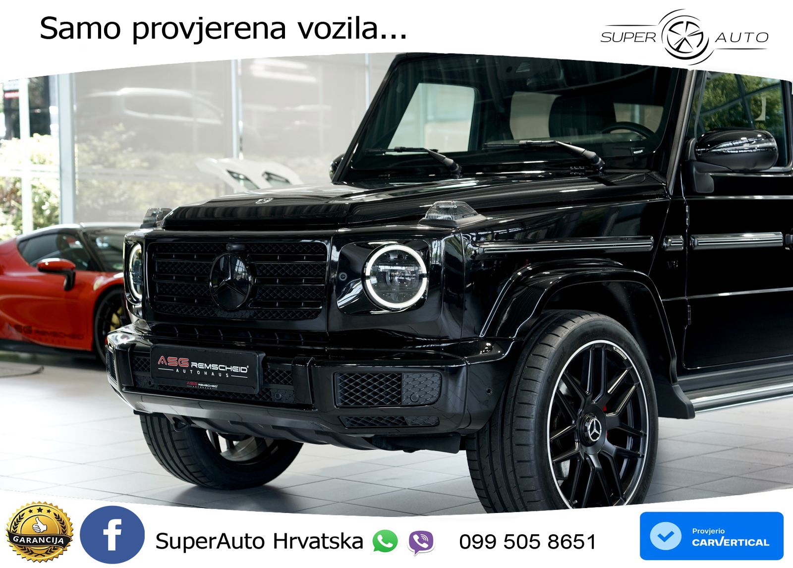 Mercedes G 500 Long V8 (422 KS) 4MATIC 9G-TRONIC AMG