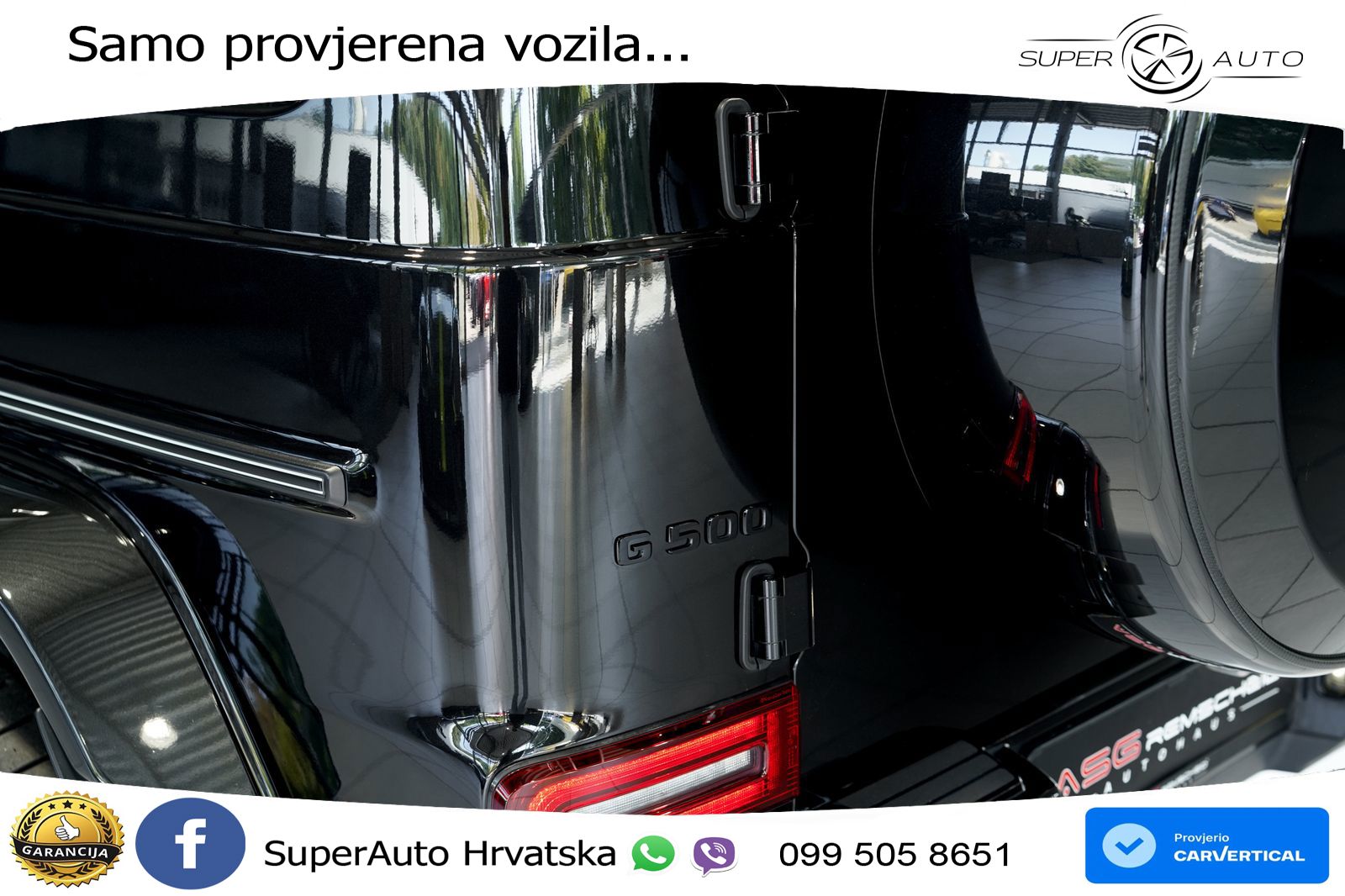 Mercedes G 500 Long V8 (422 KS) 4MATIC 9G-TRONIC AMG