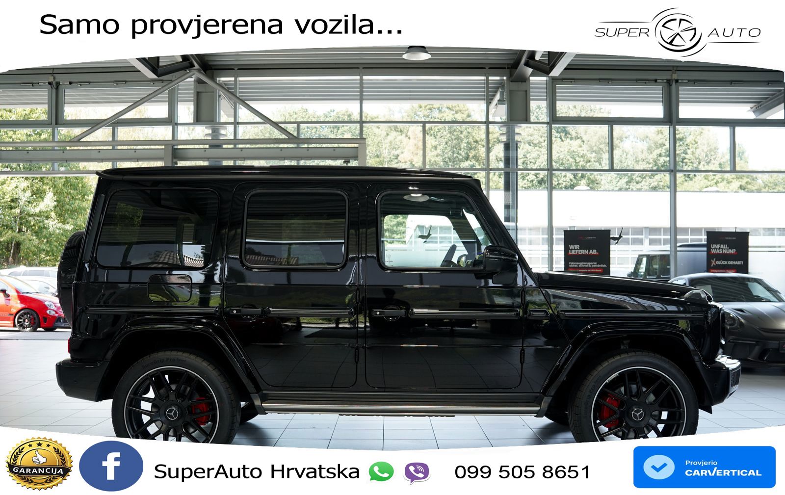 Mercedes G 500 Long V8 (422 KS) 4MATIC 9G-TRONIC AMG
