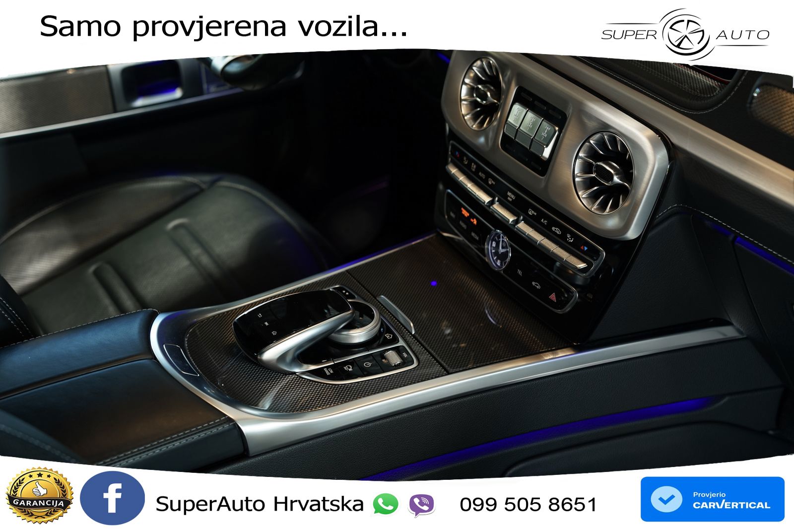 Mercedes G 500 Long V8 (422 KS) 4MATIC 9G-TRONIC AMG