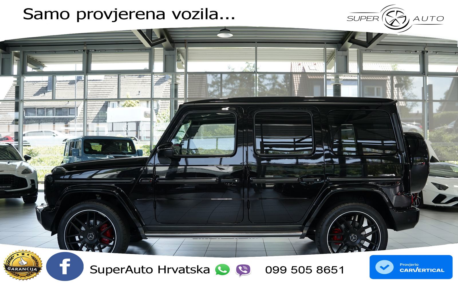 Mercedes G 500 Long V8 (422 KS) 4MATIC 9G-TRONIC AMG