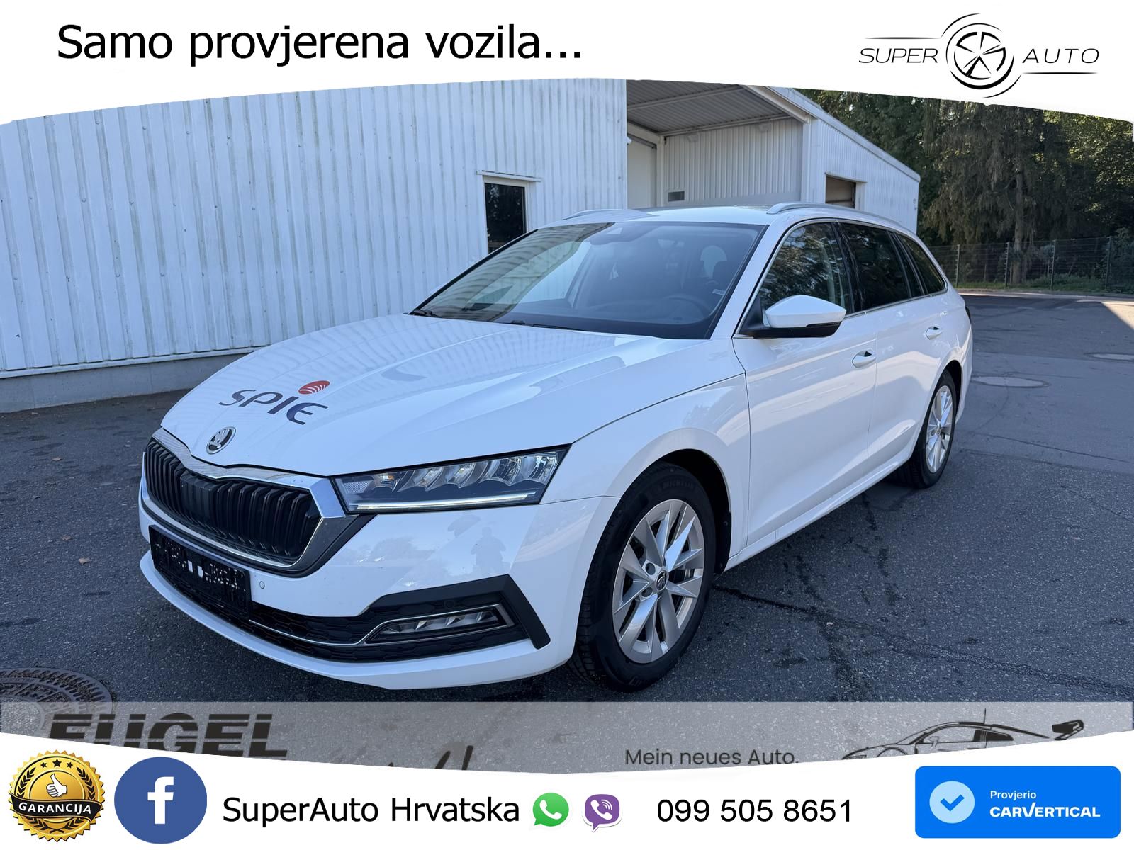 Škoda Octavia Combi 2.0 TDI (150 KS) LED+GR SJED+ACC