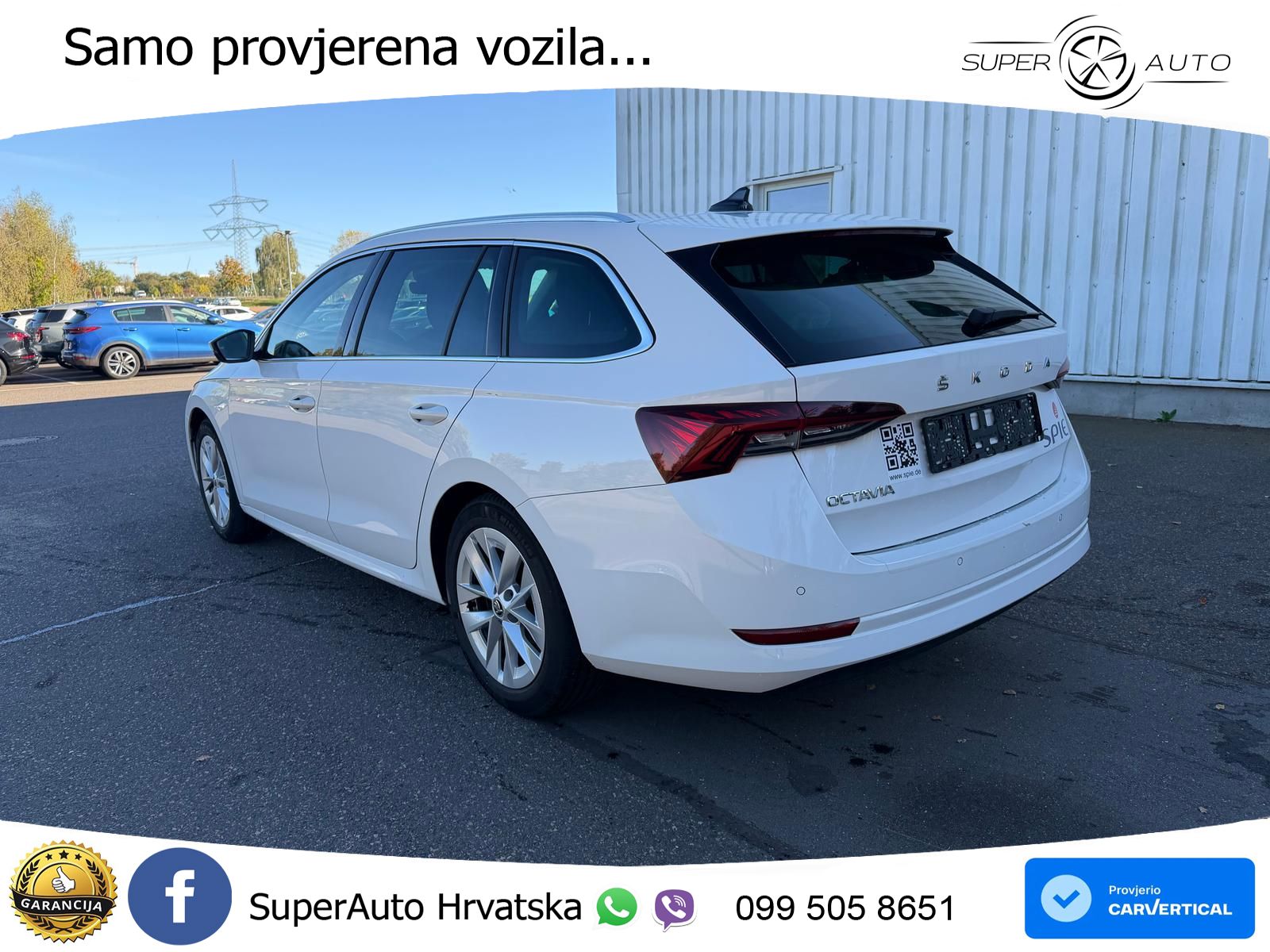 Škoda Octavia Combi 2.0 TDI (150 KS) LED+GR SJED+ACC