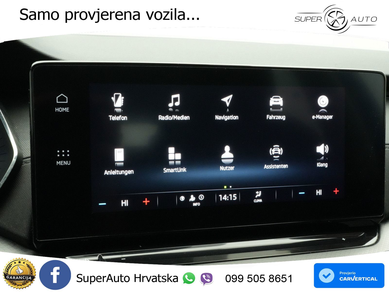 Škoda Octavia Combi iV 1.4 TSI (204 KS) DSG