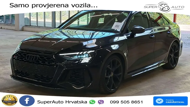 Audi RS3 Sedan 2.5 TFSI (400 KS) quattro S tronic LED+GR SJED+ACC