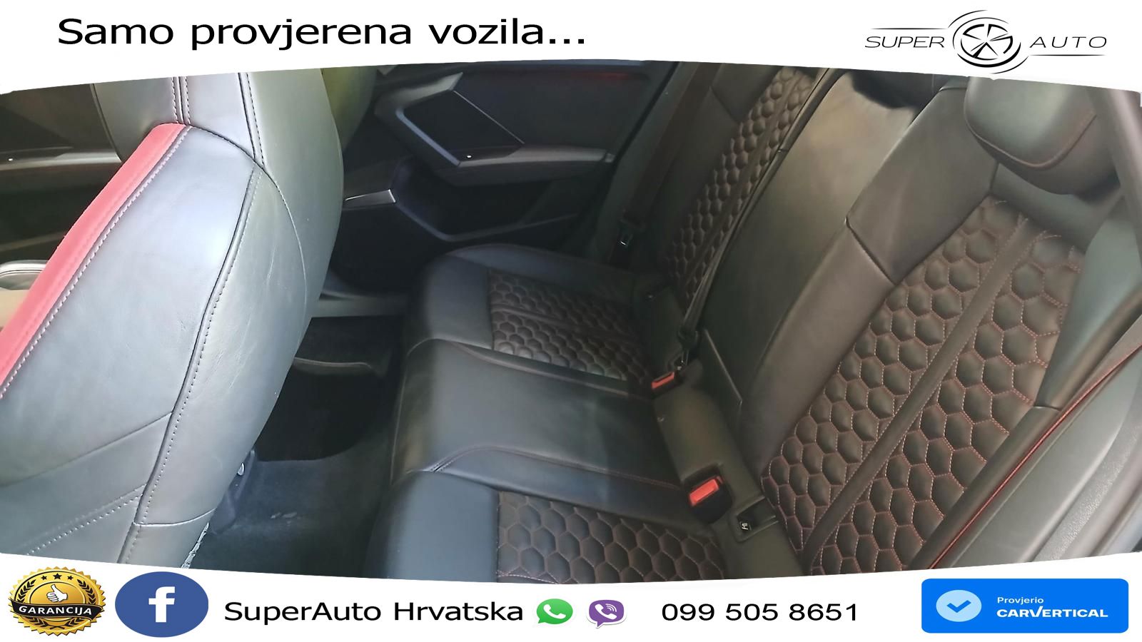 Audi RS3 Sedan 2.5 TFSI (400 KS) quattro S tronic LED+GR SJED+ACC