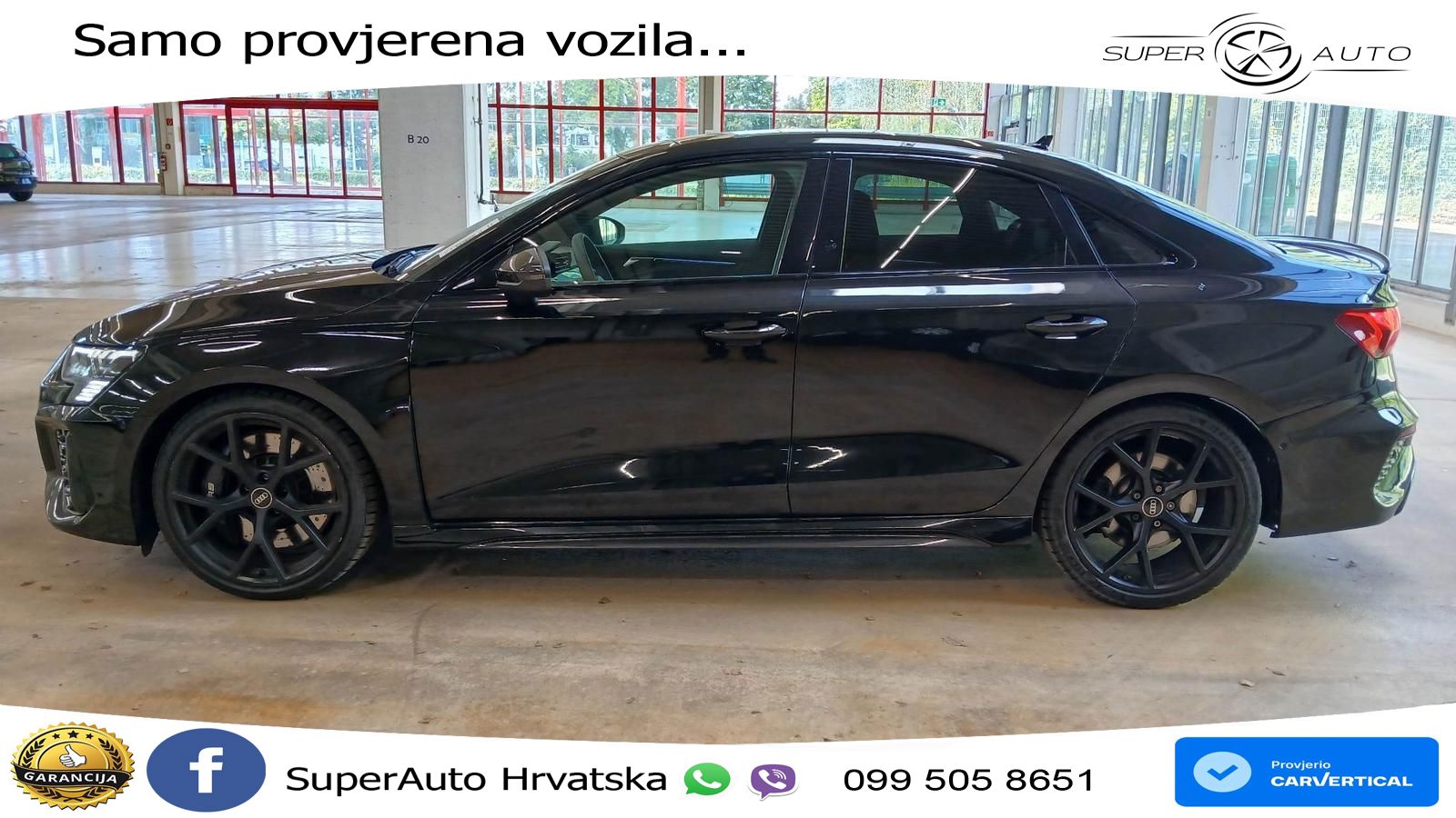 Audi RS3 Sedan 2.5 TFSI (400 KS) quattro S tronic LED+GR SJED+ACC