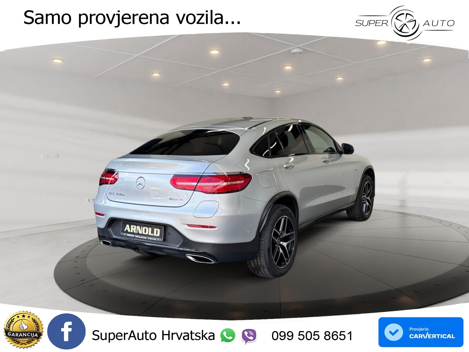 Mercedes GLC Coupe 350e (320 KS) 4MATIC G-TRONIC PLUS AMG LED+GR SJED+ACC