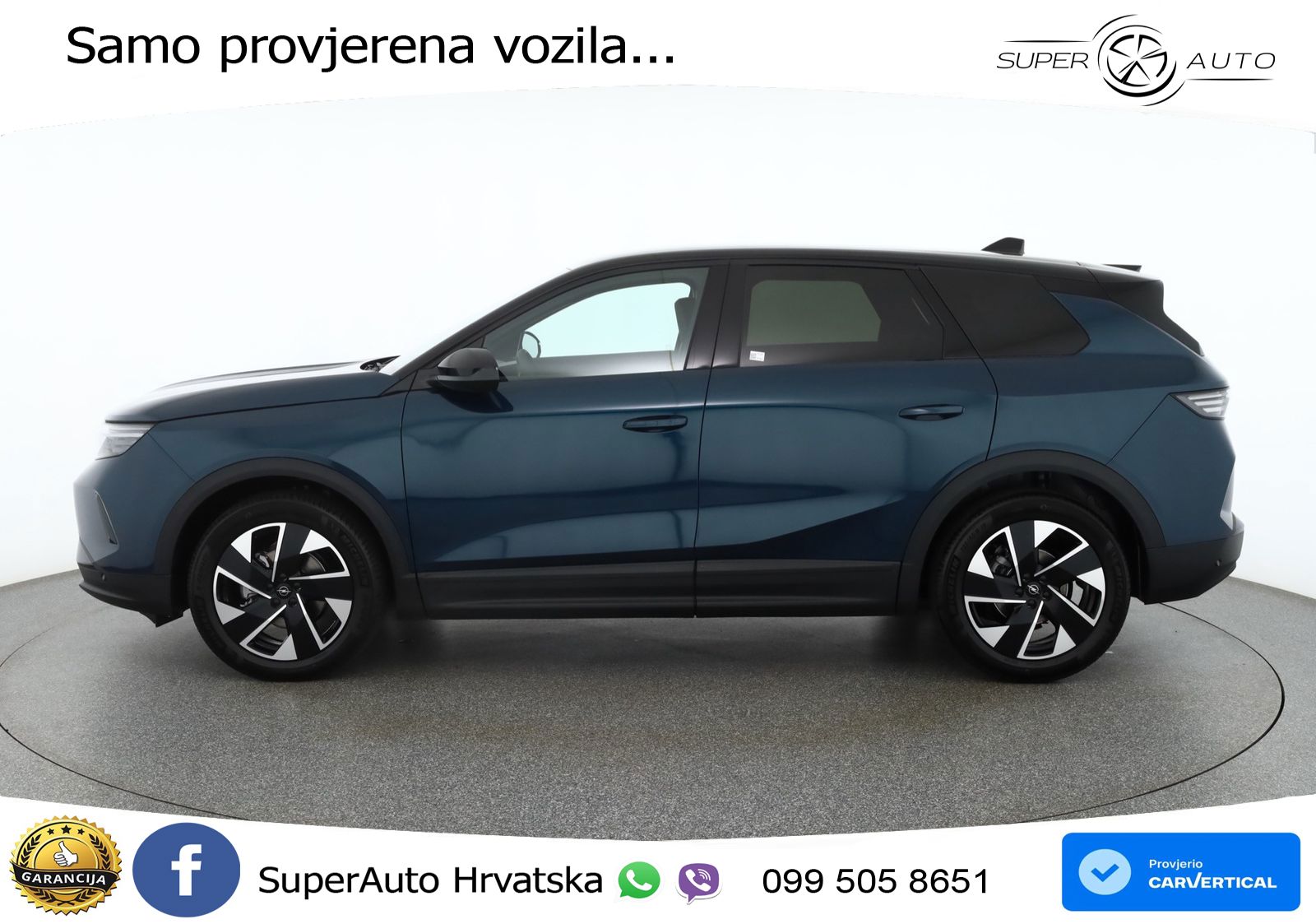 Opel Grandland 1.2 Turbo (145 KS) Hybrid eDCT Ultimate LED+GR SJED+ACC
