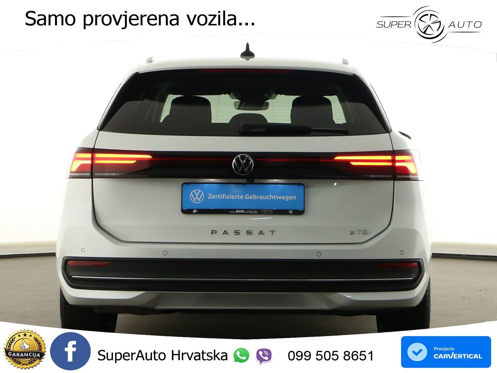 Volkswagen Passat Variant 1.5 eTSI (150 KS) DSG Business LED+GR SJED+ACC