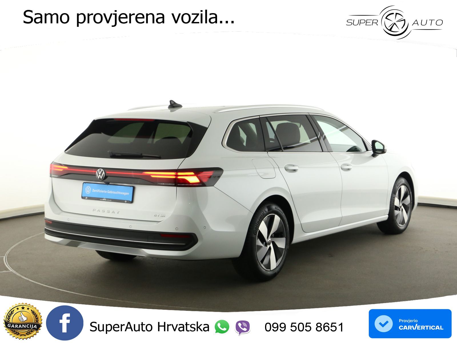 Volkswagen Passat Variant 1.5 eTSI (150 KS) DSG Business LED+GR SJED+ACC