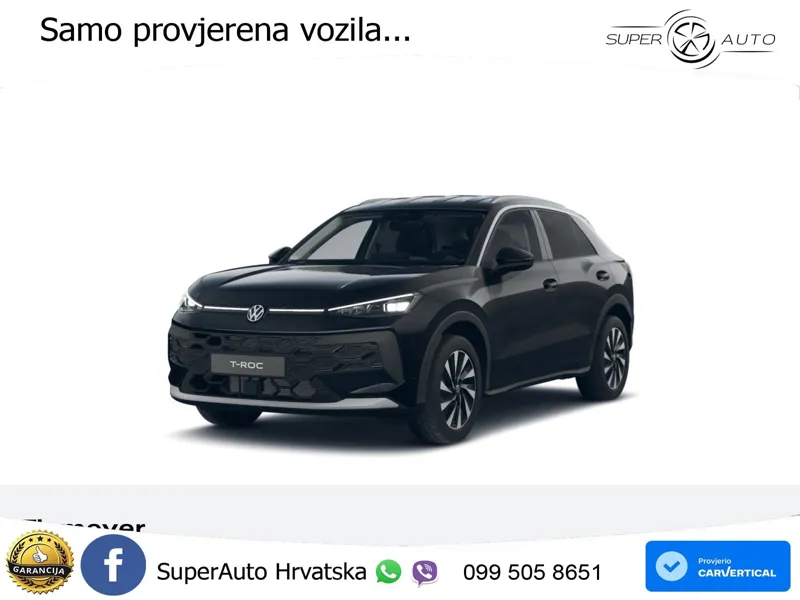Volkswagen T-Roc 1.5 eTSI (150 KS)  DSG LED+GR SJED+ACC