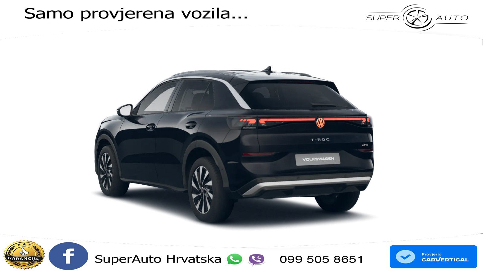 Volkswagen T-Roc 1.5 eTSI (150 KS)  DSG LED+GR SJED+ACC